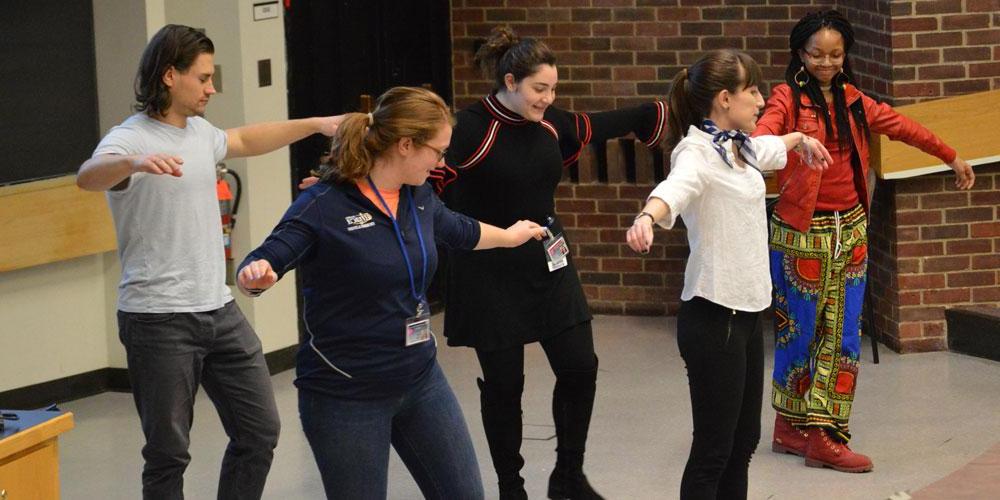 Greek dance performance at International Festival