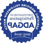 ADGAP Certification of Participation logo